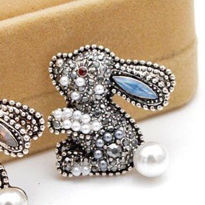 Baby Bunny Brooch